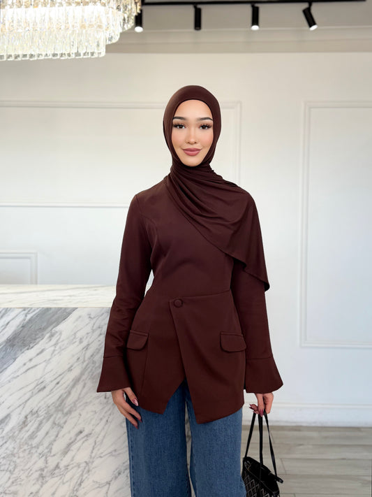 Mara Top - Chocolate