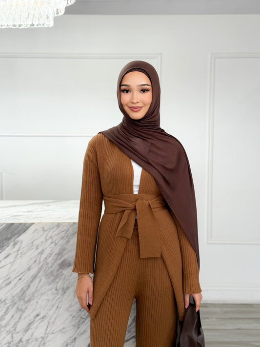 Ramia Knit Set - Tan