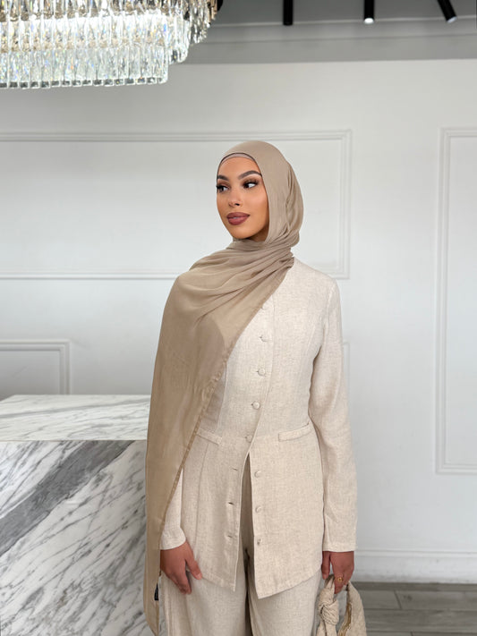 Hijab Set - Desert Taupe