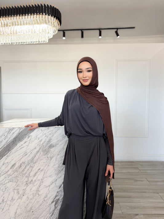 Nahla Set - Charcoal