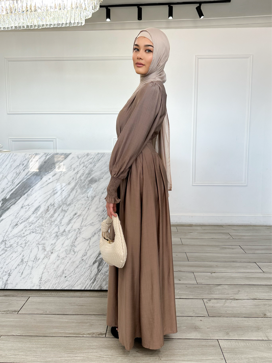 Eva Dress - Mocha