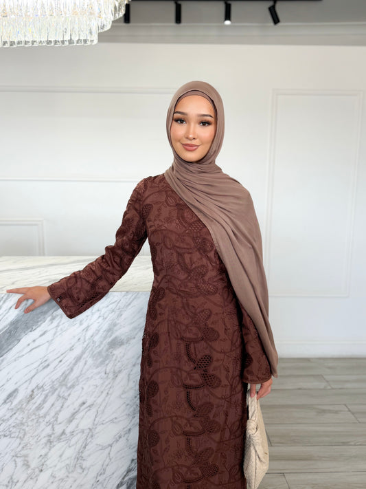 Lilia Dress - Chocolate