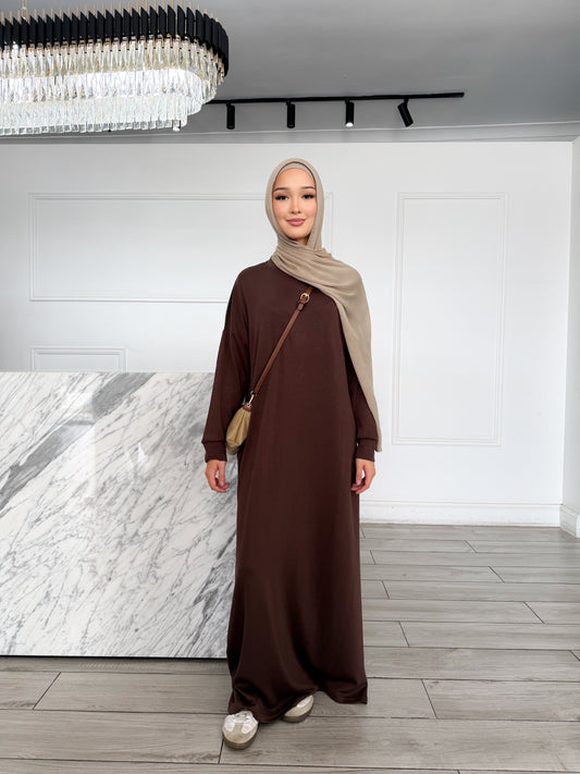 Staple Dress - Chocolate