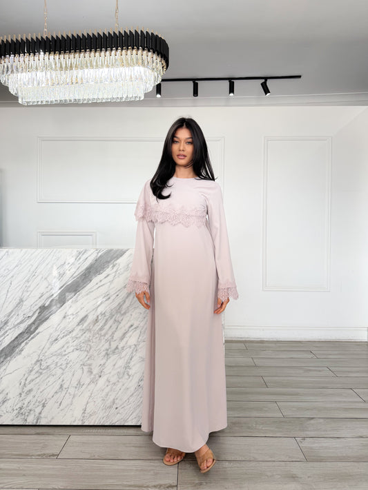 Heidi Dress - Oyster