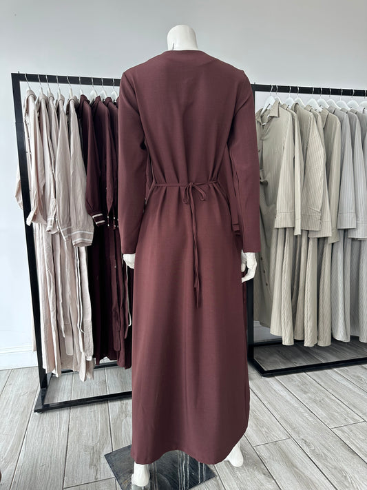 Sherin Dress - Chocolate