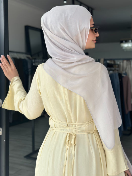Becka Dress - Butter Yellow