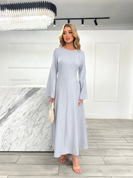 Hajar Dress - Baby Blue