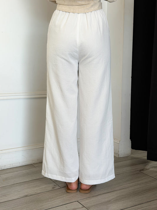 Ayla Pants - White