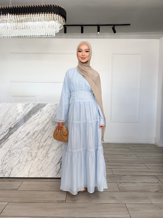 Celeste Dress - Baby Blue