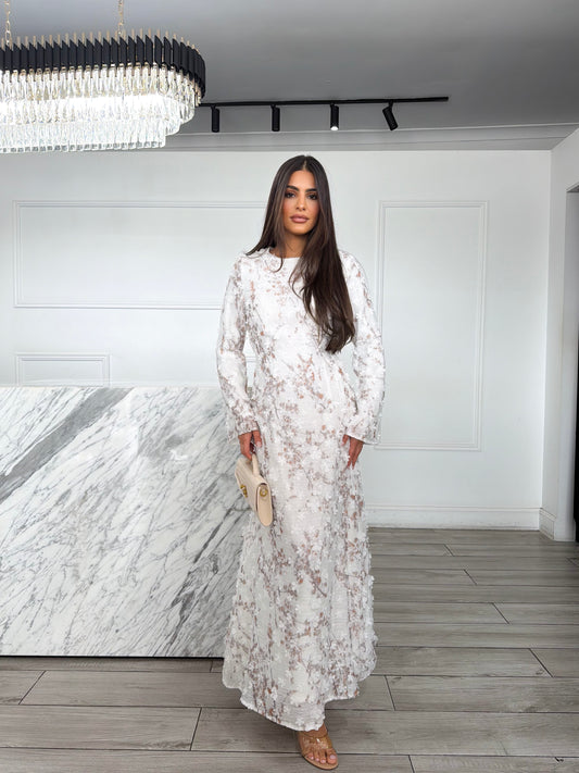 Charlotte Dress - White