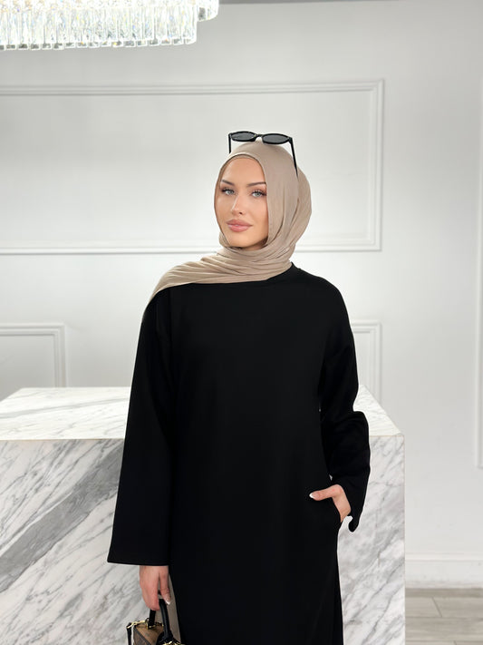 Sweater Dress - Black