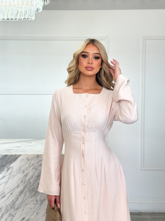 Raza Dress - Baby Pink