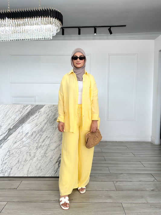 Layal Set - Yellow
