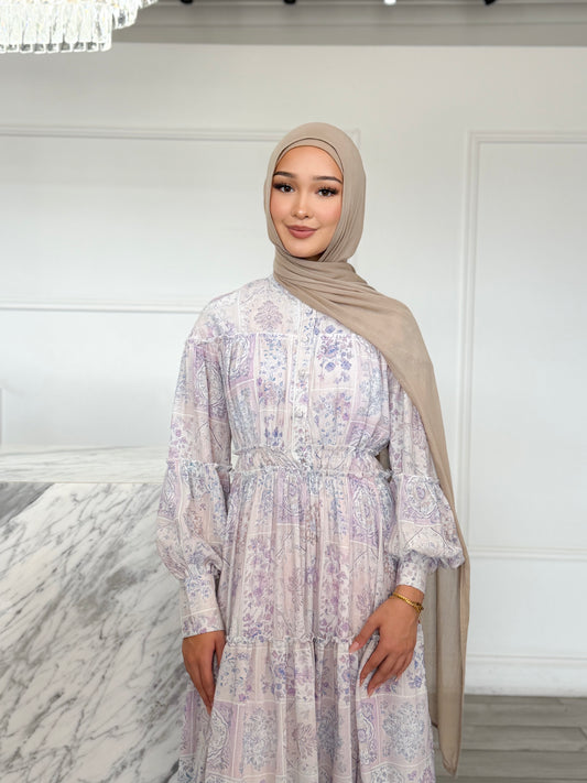 Valencia Dress - Lilac