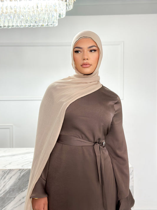 Inaya Dress - Chocolate