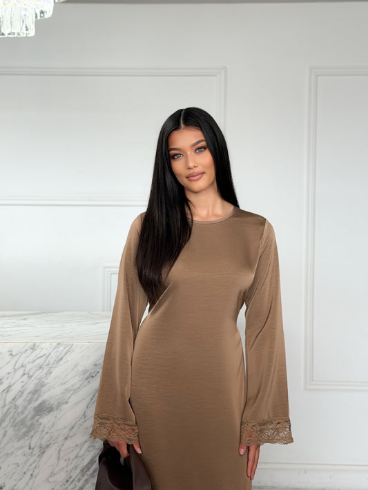 Seraphine Dress - Tan