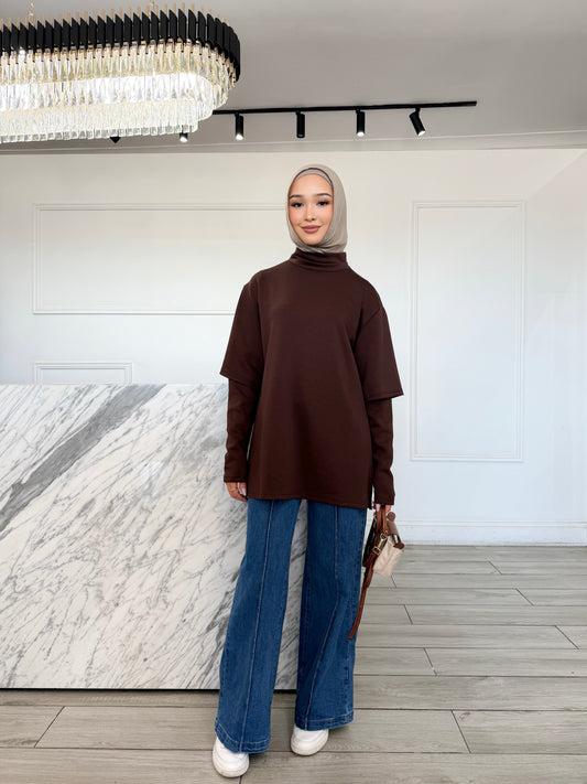 Everyday Tee - Chocolate