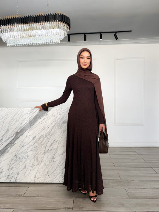 Ellen Dress - Chocolate