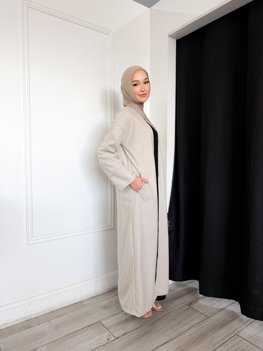 Longline Jacket - Stone