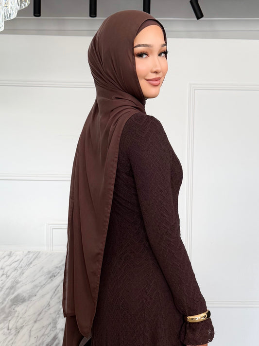 Hijab Set - Chocolate