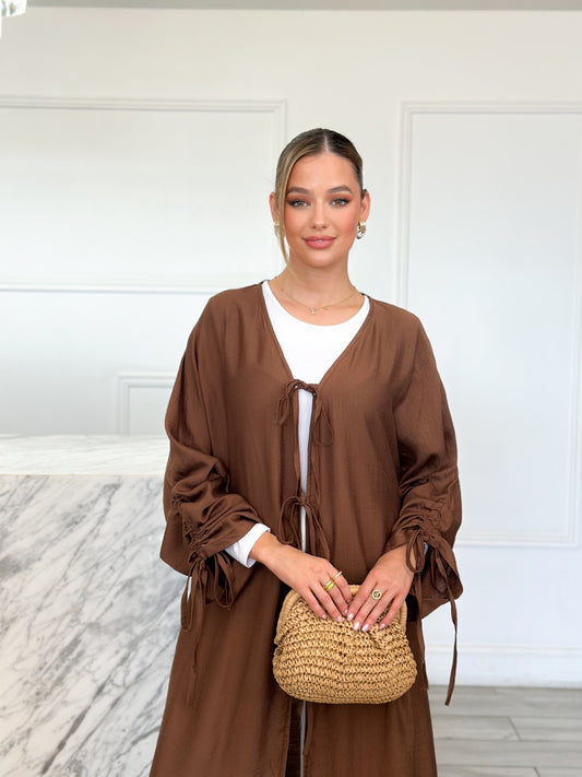 Tyra Cardigan - Brown