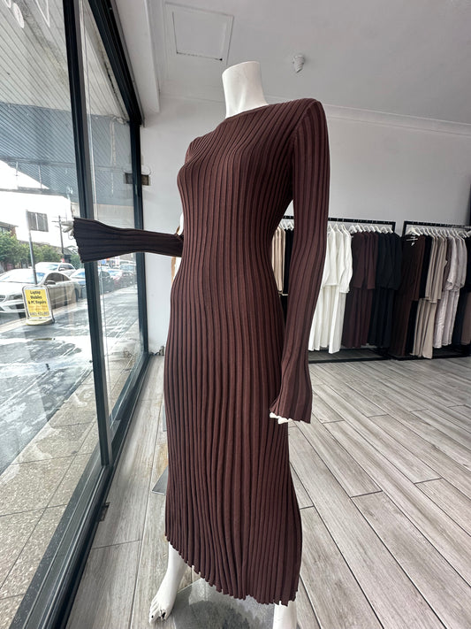 Anya dress - Chocolate