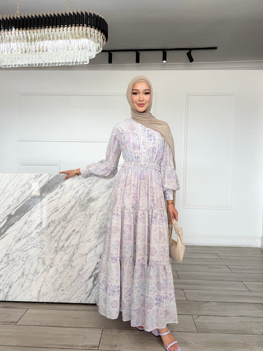 Valencia Dress - Lilac