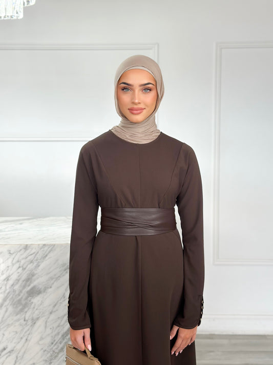 Lara Dress - Chocolate