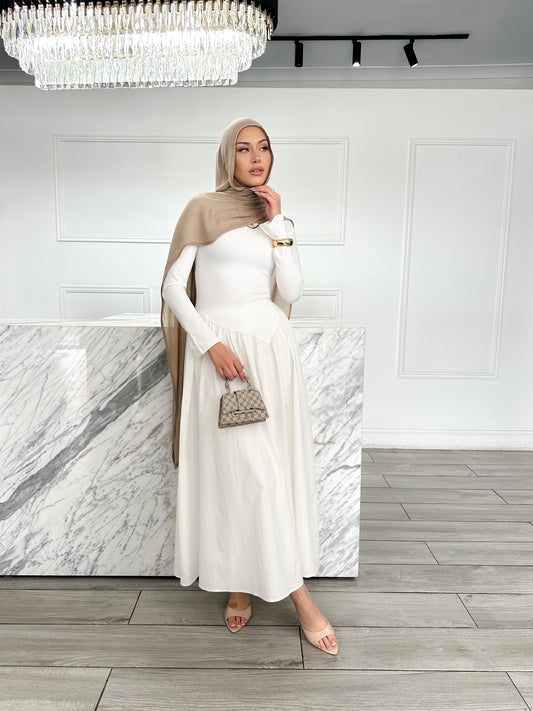 Jasmin Dress - White