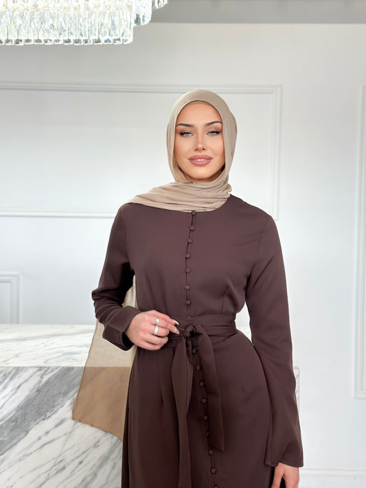 Paris Dress - Chocolate