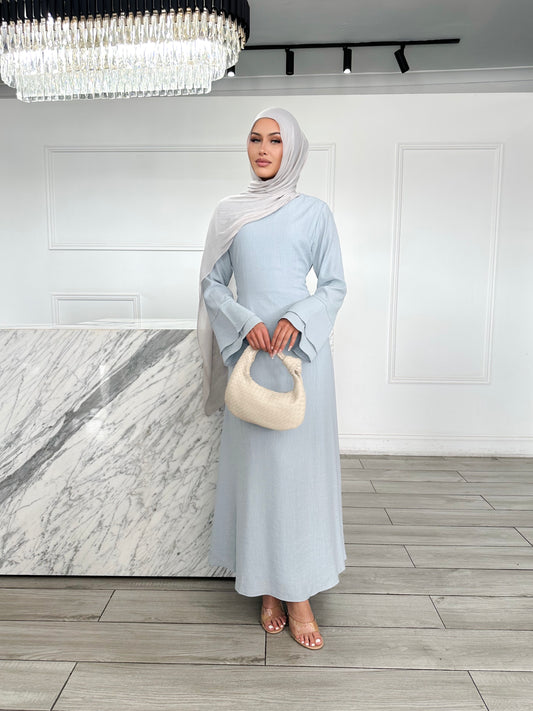 Becka Dress - Baby Blue