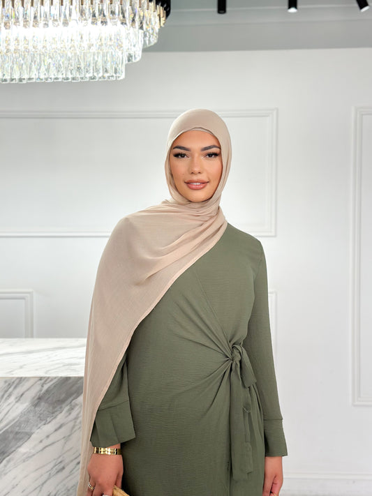 Sidra Wrap Dress - Green