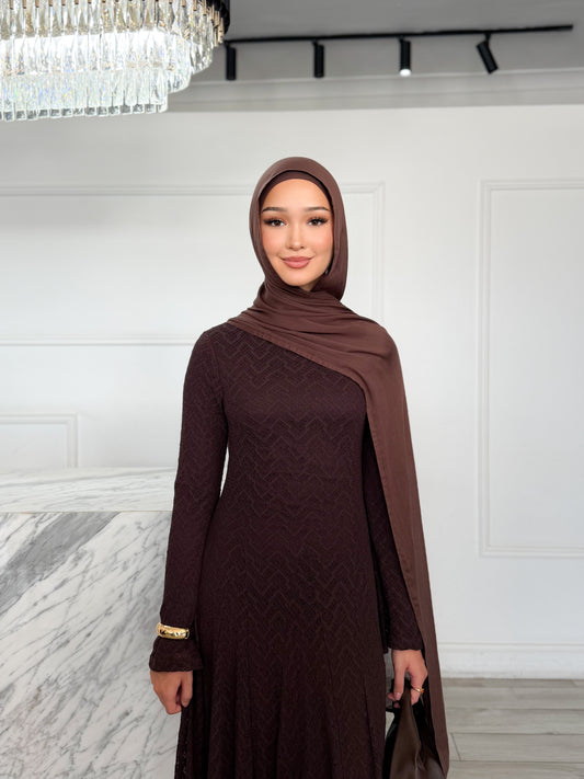 Ellen Dress - Chocolate