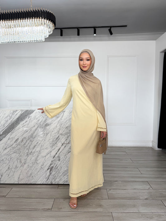 Amour Dress - Butter Yellow