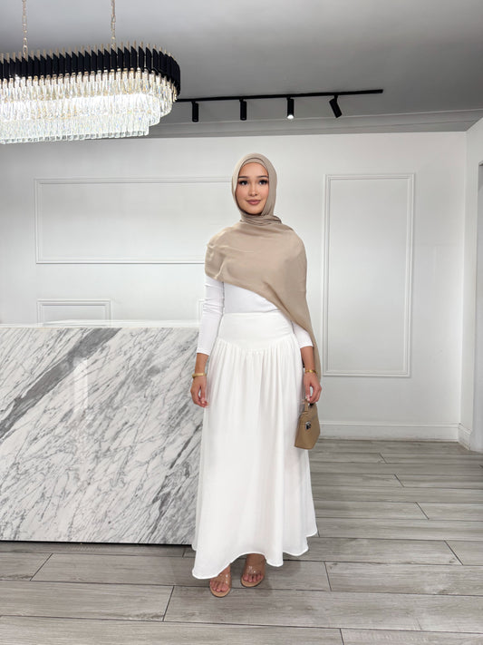 Doha Skirt - White