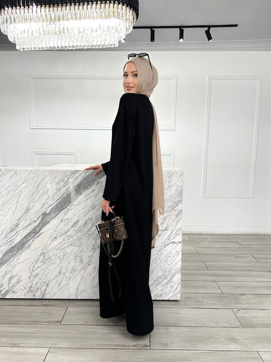 Sweater Dress - Black