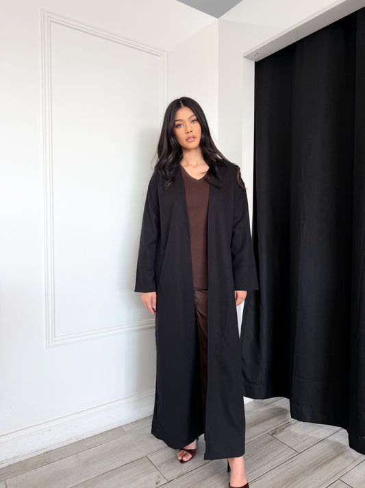 Longline Jacket - Black