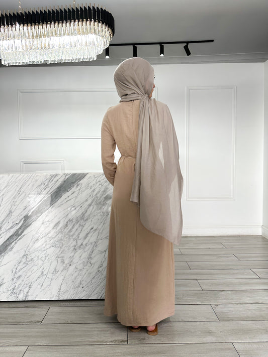 Hannah Dress - Nude