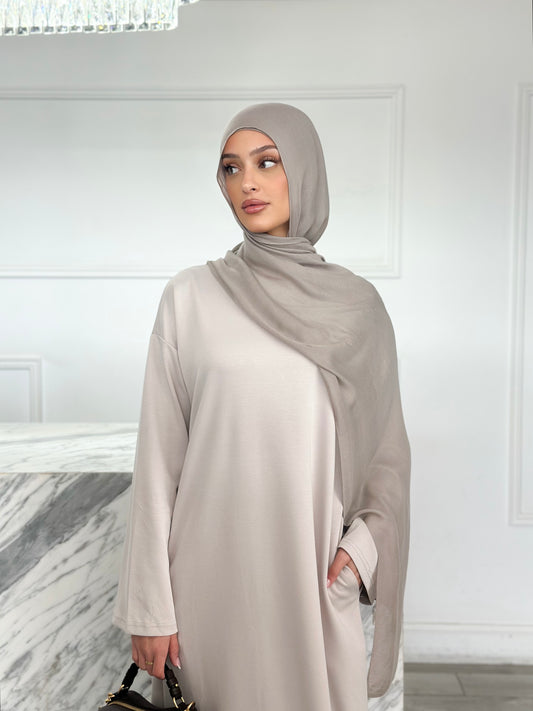 Sweater Dress Lite - Stone