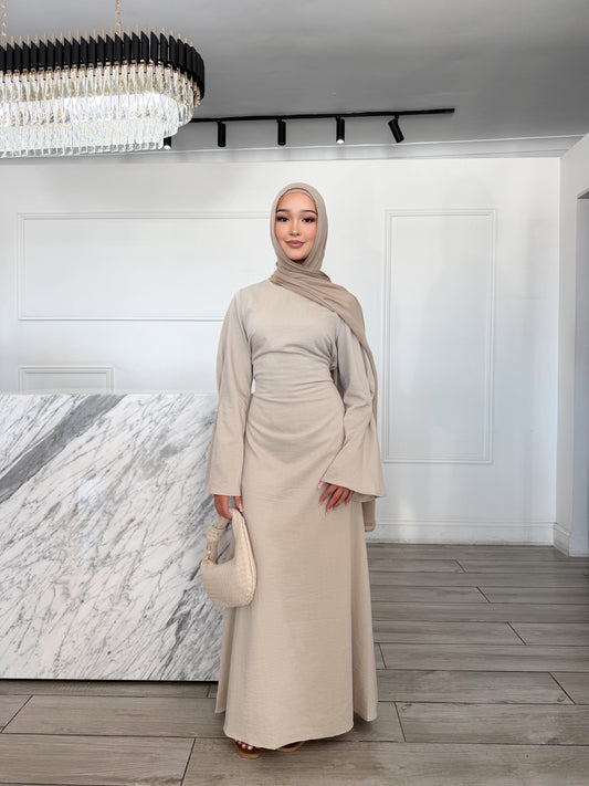 Yasmina Dress - Nude