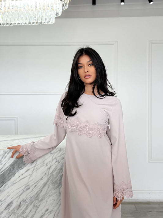 Heidi Dress - Oyster