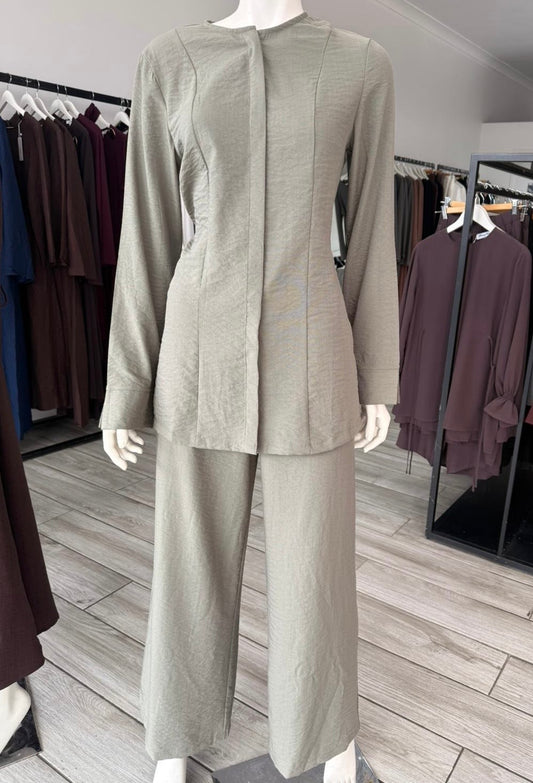 Ahlam Set - Olive