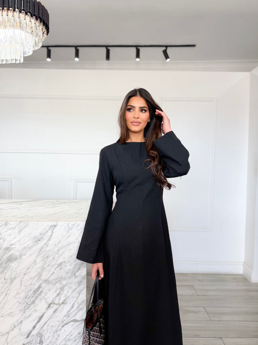 Hajar Dress - Black