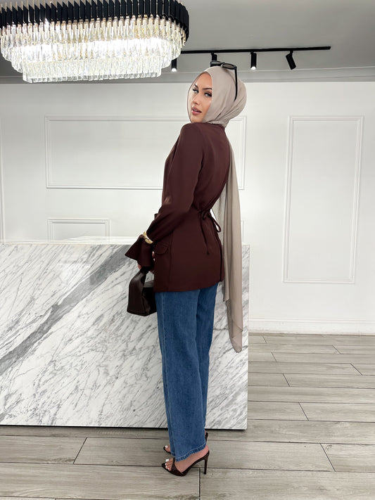 Mara Top - Chocolate