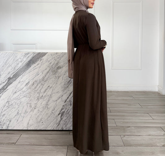 Carla Dress - Chocolate