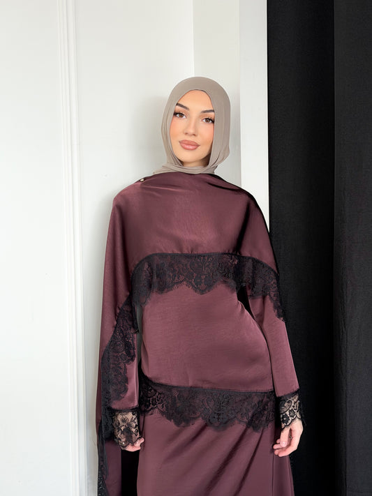 Final Sale - Yasmeen Top - Plum