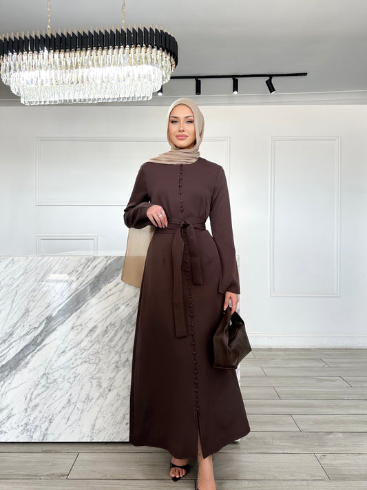 Paris Dress - Chocolate