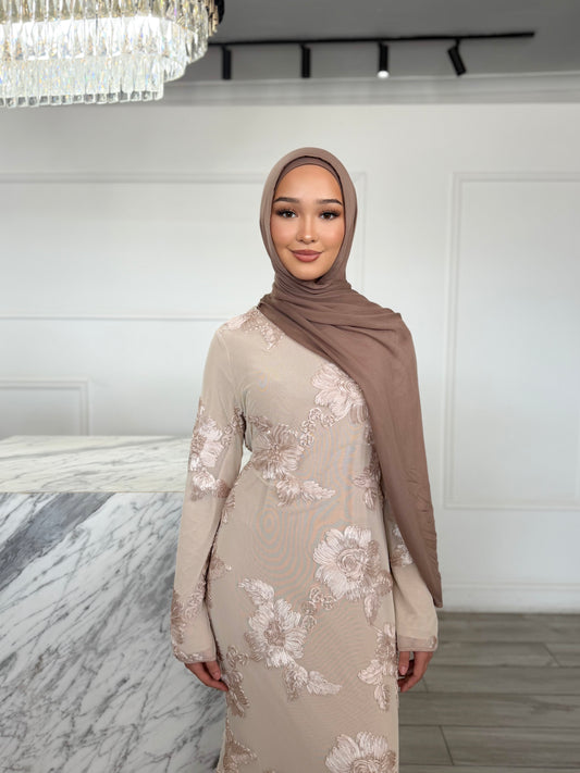 Chérie Dress - Nude