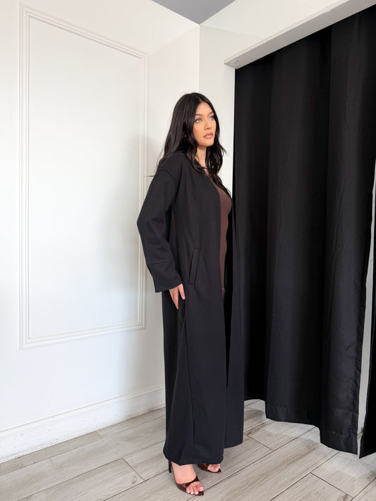 Longline Jacket - Black