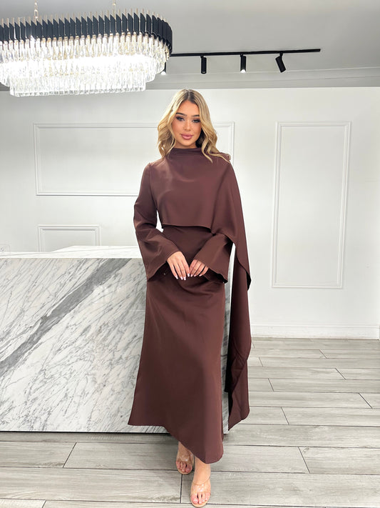 Margot Dress - Burgundy